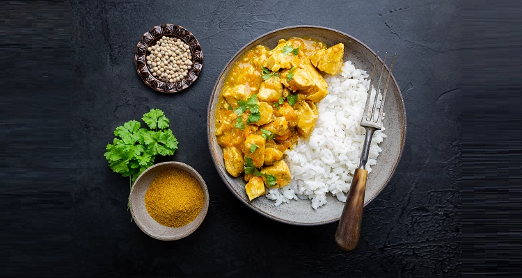 Hühnchen-Ananas-Curry